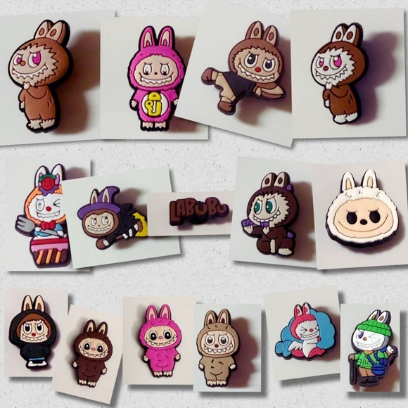 (10 for $10) SALE NEW Cherry Croc Charm Jibbit Shoe Charm Disney Croc Charms - Picture 3 of 14